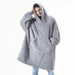 Winter Hooded Sweater Blanket Women's Oversized Fleece Blanket With Sleeves Large Pocket Warm Thick TV Hoodie Robe The Clothing Company Sydney