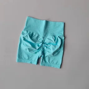 Women's Sports Shorts High Waist Running Yoga Fitness Activewear Shorts - The Clothing Company Sydney