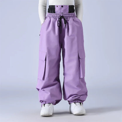 Loose Fit Men and Women Ski Bibs Bibbed Snowboard Pant Bibs SnowbSki Suit Pant Snowboarding Trousers The Clothing Company Sydney