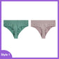 2 Pack Seamless Women Pantys Thongs High Waist Soft Underwear Solid Colors Breathable G-String The Clothing Company Sydney