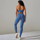 Seamless Ribbed Women's Sportswear Two Piece Yoga Set High Waist Gym Leggings Crop Top Fitness Sports Suits Acid Wash Activewear The Clothing Company Sydney