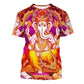 Hindu God Goddess Fun Graphic T-shirt Fashion Men's And Women's Crew Neck Short Sleeve Top Trend Street Wear The Clothing Company Sydney