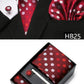 5 piece 7.5 cm Width Tie Sets Black Men's Tie Hankerchiefs Cufflinks clip Box wedding gift handmade Necktie Set The Clothing Company Sydney