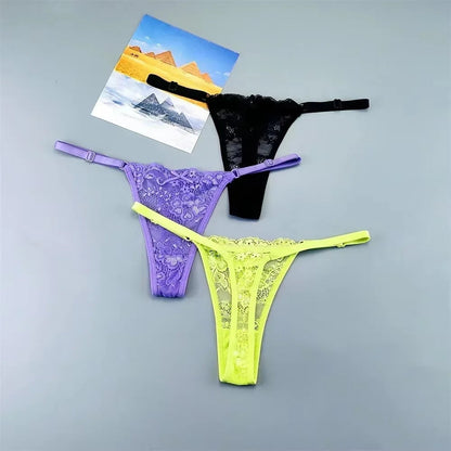 3 Pack Thongs Underwear Lace G-String Panties Low Waist Plus Size Briefs The Clothing Company Sydney
