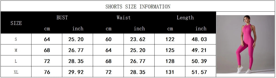 Hollow Backless Scrunch Sporty Jumpsuit Woman Gym Set One Piece Sport Suit Sleeveless Zip Yoga Fitness Overalls