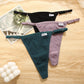 3 Piece Women's Cotton Mix Panties Low Rise Adjustable Waist G-String Thongs Seamless Bikini Underwear Lingerie The Clothing Company Sydney