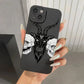 Gothic Style Black Lip Phone Case For iPhone 15 14 13 12 Pro Max Mini Shockproof Soft Silicone Cover The Clothing Company Sydney