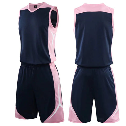 2 Piece Sportswear Basketball Jersey Shorts Set Blank custom Men Women Kids Basketball Uniforms The Clothing Company Sydney