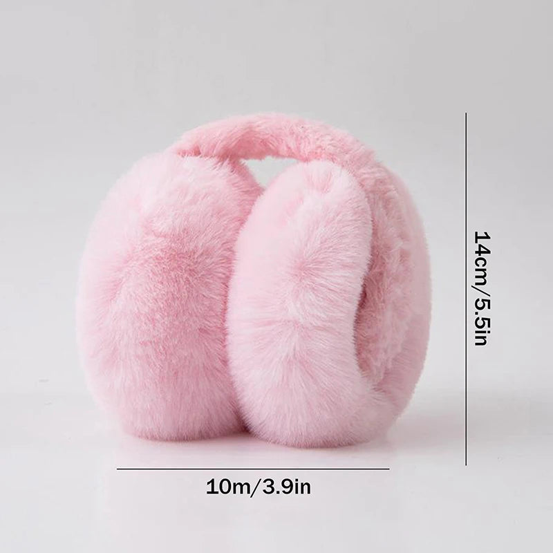Solid Soft Plush Ear Keep Warmer Winter Earmuffs For Women Men Fashion Outdoor Earflap Protection Ear-Muffs Ear Cover The Clothing Company Sydney