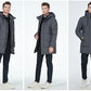 Men's winter jackets for men casual cotton coat mid-length Puffer Parkas