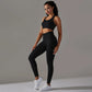 Women Yoga Set Seamless Sport Gym Set Bra Workout Running High Waist Leggings For Women Suit For Fitness Clothes Gymwear The Clothing Company Sydney