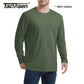 TACVASEN Long Sleeve Cotton T-shirt Mens Breathable Moisture Wicking Casual T-shirt Spring Pullover Crew Neck Basic Tee Tops Man The Clothing Company Sydney