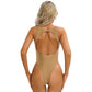 One Piece Womens Bodysuit High Cut Tight Monokini Summer Swimsuit Party Romper Swimwear