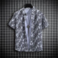 Men's Tropical Short Sleeve Printed Shirt  Unisex  Casual Tops