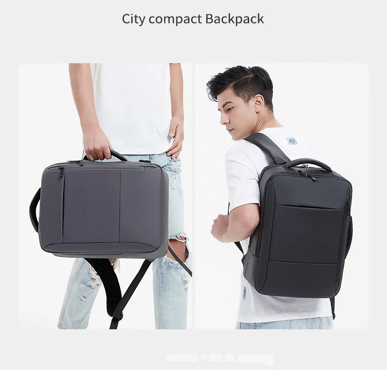 Large Backpack USB Charging Laptop Bagpack Waterproof Business Travel Cabin Hand Luggage Back Pack Bag