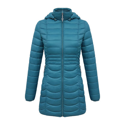 Winter Ultralight Warm Long Parka Coat Hooded Women Outdoor Padded Cotton Clothing Outerwear Jacket The Clothing Company Sydney