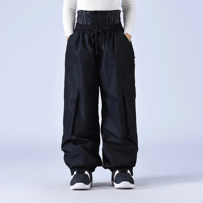 Loose Fit Men and Women Ski Bibs Bibbed Snowboard Pant Bibs SnowbSki Suit Pant Snowboarding Trousers The Clothing Company Sydney