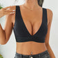 Deep V Women Bras Push Up Padded Tops Female Wireless Underwear Ladies Plus Size Bralette Intimates Lingerie Top The Clothing Company Sydney