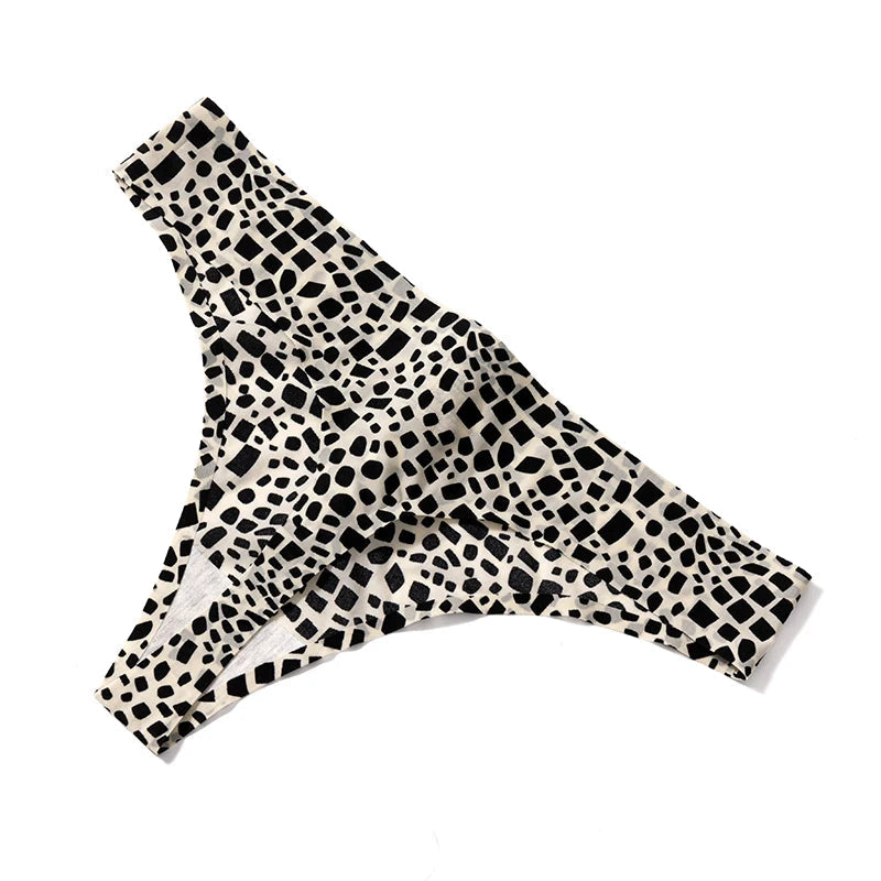 Women's Underwear Leopard Print Seamless Panties Sports Lingerie Thong G-String The Clothing Company Sydney