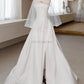 Luxury White Satin Trailing Wedding Dresses Women Elegant Strapless Long Prom Party Bridal Dress