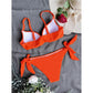 6 Colors Knotted Push Up Bikini Swimsuit Swimwear Women Two piece Bikini set With Bra Cup Bather Bathing Suit The Clothing Company Sydney