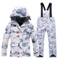 Children's Snow Suit Outfit Wear Outdoor Waterproof Windproof Warm Costume Winter Snowboarding Ski Jacket and Strap Pant Boys and Girls The Clothing Company Sydney