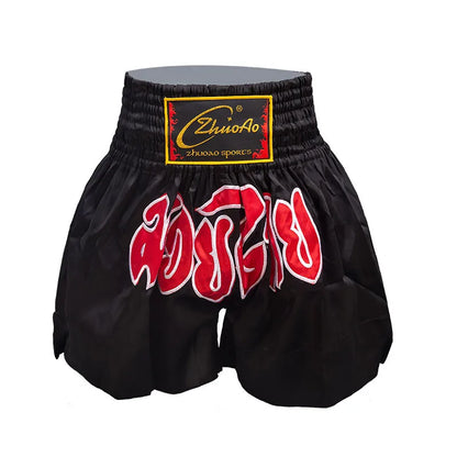 Muay Thai Fight Shorts Breathable Kick Boxing Pants Women Men Kids MMA Training Competition Shorts The Clothing Company Sydney