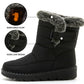 Waterproof Winter Boots for Women Faux Fur Long Plush Snow Boots Platform Ankle Boots Warm Cotton Mix Shoes The Clothing Company Sydney