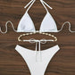 Triangle Bikini Set Decorated With Seashell Swimsuit Women Swimwear Bathers Bathing Swimming Swim Suit Beachwear The Clothing Company Sydney