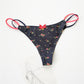 G-String For Women Mile Silk Cute Thongs Panties leopard Zebra Paisley Ladies Low-Waisted Seamless Underwear The Clothing Company Sydney