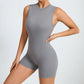 Hollow Backless Gym Bodycon Short Jumpsuit Playsuit Women One Piece Sport Outfit Yoga Romper Fitness Gear