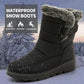 Waterproof Winter Boots for Women Faux Fur Long Plush Snow Boots Platform Ankle Boots Warm Cotton Mix Shoes The Clothing Company Sydney