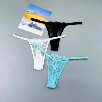 3 Pack Thongs Underwear Lace G-String Panties Low Waist Plus Size Briefs The Clothing Company Sydney