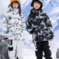 Children's Snow Suit Outfit Wear Outdoor Waterproof Windproof Warm Costume Winter Snowboarding Ski Jacket and Strap Pant Boys and Girls The Clothing Company Sydney