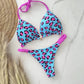 Women's Swimsuit Braided rope Micro Bikinis Swimsuit Leopard Print Beach Bathing Suit The Clothing Company Sydney