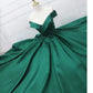 Elegant Formal Boat Neck Satin Wedding Bridesmaid Maxi Long Prom Evening Cocktail Party Summer Dresses