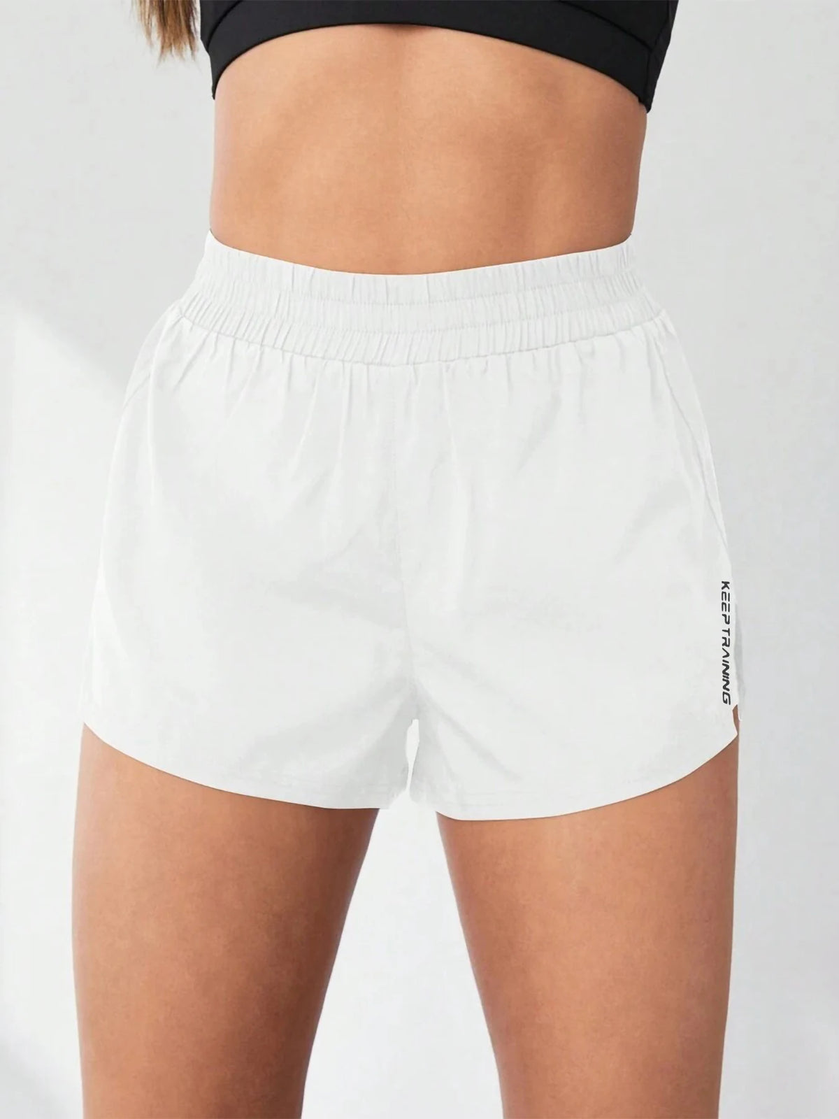 Women's Two Piece Gym Yoga Running Fitness Tennis Casual Basic Sports Shorts