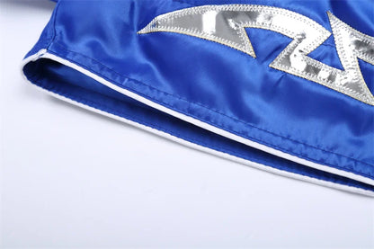 Men's Boxing Shorts Kickboxing Muay Thai Women Kids Martial Arts Training Team Clothes Gym Grappling BJJ Cage Fight Pants