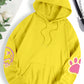 Hip Hop Street Casual Printed Female Hoodie Oversize Loose Sweatshirts Autumn Warm Fleece Clothing Top