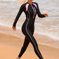 Women's Swimwear One piece Thin Diving Suit Long Sleeve Full Body Surfing Snorkelling Beach Wear Sunscreen Swimsuit