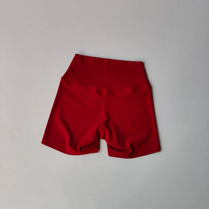 2 Piece Yoga Gym Set Halter Top Set Yoga High Waist Shorts Backless Tights Bra Vest Seamless Stretch Ribbed Shorts Set