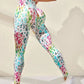 Women's 3D Print Tie Dye Sports Seamless High Waist Fitness Push Up Leggings Gym Clothing Workout Tights Pants The Clothing Company Sydney