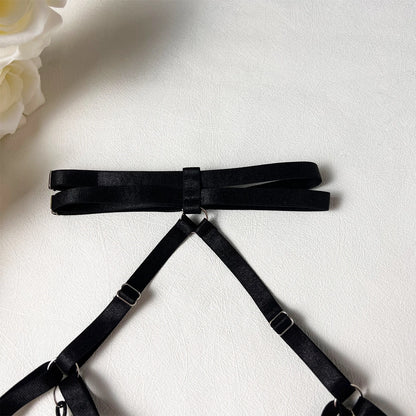 4 Piece Tassel Lingerie Bra Intimate Panties Outfit Sets - The Clothing Company Sydney