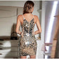 Shiny Metallic Sequin Halter Dress Women Sleeveless Round Neck Bodycon Mini Dresses Summer Glitter Party Robe The Clothing Company Sydney