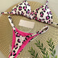 Swimwear Cherry Print Thong Bikini Set Thong Swimsuit Two Piece Bathing Suit Beach Wear The Clothing Company Sydney