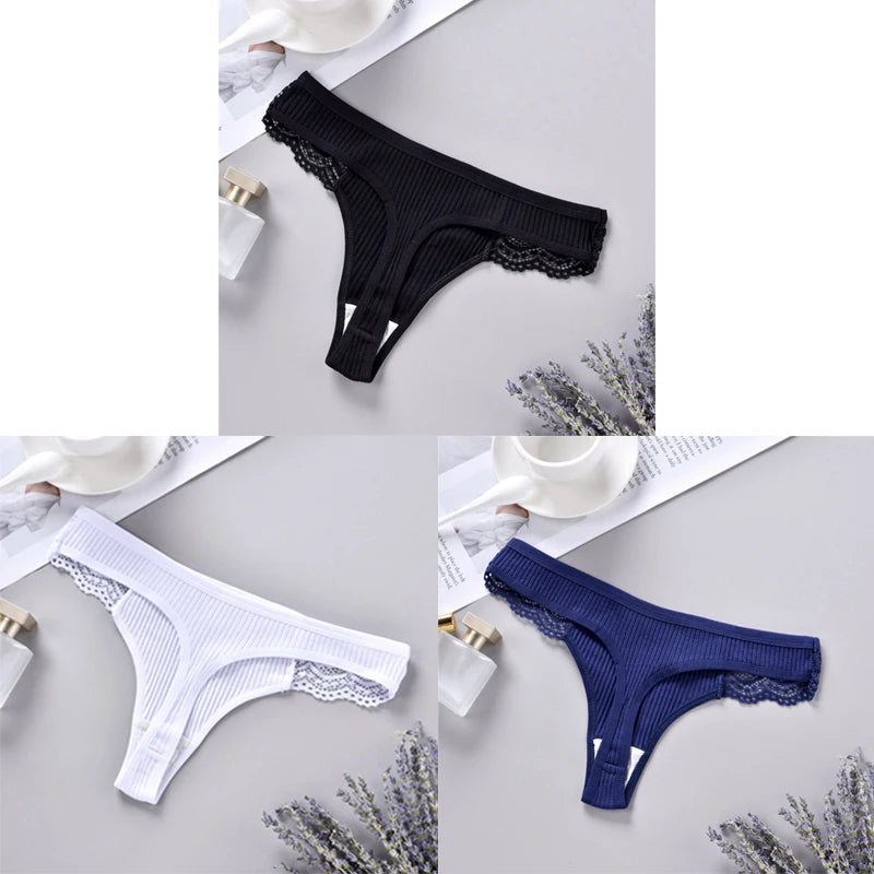 3 Pack Cotton Mix Antibacterial Women's Panties G-string Quick Drying Soft Underwear Breathable Panty The Clothing Company Sydney
