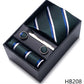 7.5 cm Business Ties Hanky Cufflink Set Tie Clips Green Necktie Corbatas For Men Wedding In Gift Box The Clothing Company Sydney