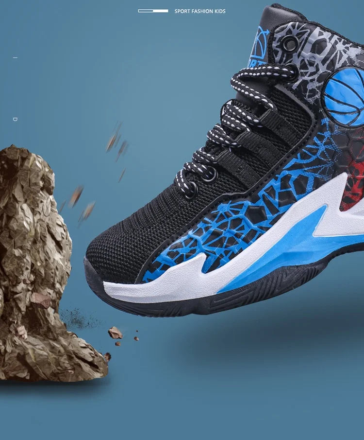 Kids Children's Sports Boys Girls Running Casual Outdoor Breathable Mesh Wear-Resistant Sneakers Basketball shoes. The Clothing Company Sydney