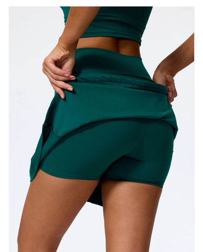 Women's Sports Skirt  High Waisted Workout Yoga Golf Skirt Quick Dry Breathable Short Skirt Casual Running Tennis Skorts