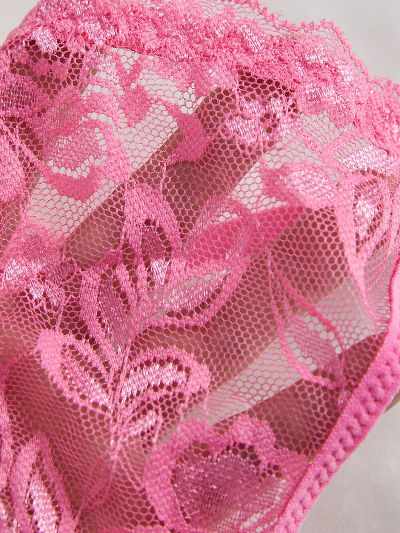 3 Pack Women's Lace Panties Underwear Adjustable Strap Floral Lace Sheer Mesh Thong G String The Clothing Company Sydney